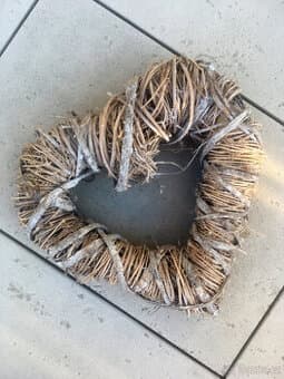 Dekorace - Maxi srdce z proutí