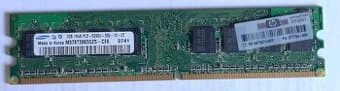 Samsung 1GB DDR2 667MHz CL5 DIMM M378T2953CZ3-CE6