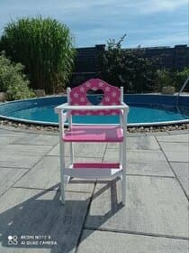 Dětská jídelní stolička pro panenky