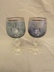 Staré skleničky na vino