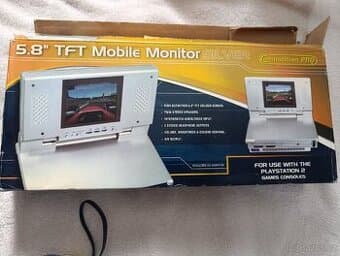 PS2 PlayStation 2 Competition Pro Portable TV Monitor