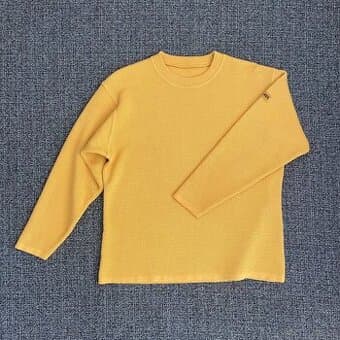 Pánský vlněný svetr s kulatým výstřihem vel.