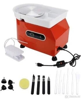 Elektrické hrnčířské kolo s LCD displejem,25cm