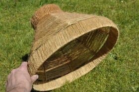 Retro stínítko na lampu