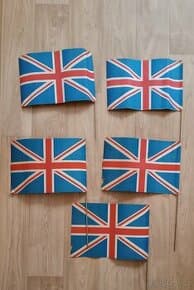 Britské vlaječky 1945