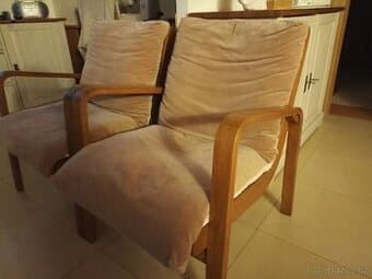 2x křesílka, křesla