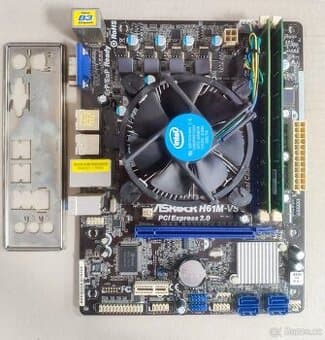 ASRock H61M-VS + Xeon E3-1220 V2 + 16GB RAM