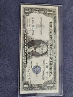1 USD silver certificate