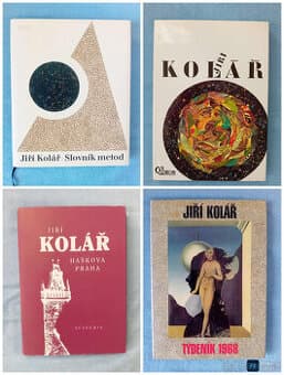 4 x Jiří Kolář Slovník metod, Týdeník 1968, + 2 ks - 733 str