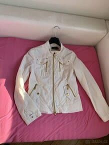 Krasna bila šusťáková bundička Fred Perry