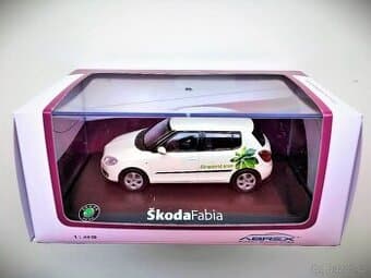 Model ŠKODA Fabia II "GREEN LINE"  Abrex 1/43
