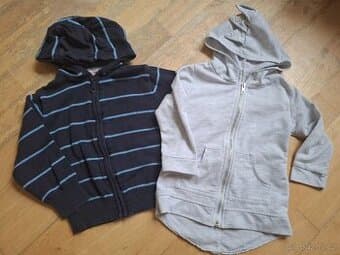2x mikina s kapucí vel 98