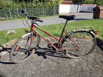 dámské jízdní silniční kolo