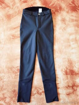 Černé zateplené rajtky Kipwarm, 8-10 let