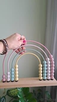 Dřevěné počítadlo LITTLE DUTCH-DUHA