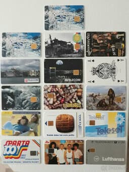 STARÉ TELEFONNÍ KARTY