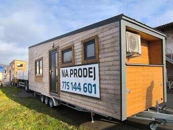 Tiny house za auto 3,5t - HOTOVÝ na prodej
