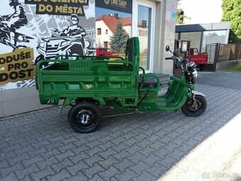 Elektro Tříkolka Cargo G1 1000W COC Zelená