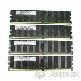 Hynix 4 GB DDR2-667 reg PC2-5300R HYMP151P72CP4