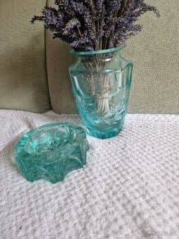 Váza a popelník Moser