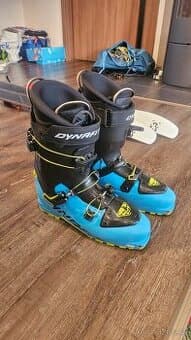 Boty skialpové DYNAFIT SEVEN SUMMITS MALLARD/LIME PUNCH