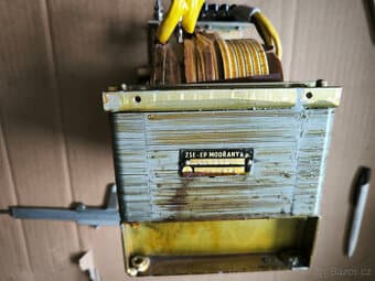 Transformator 230V / 65 V výroba ZSE Modřany