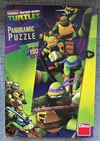 PUZZLE TURTLES, supr stav puzzle, krabice lehce odřena