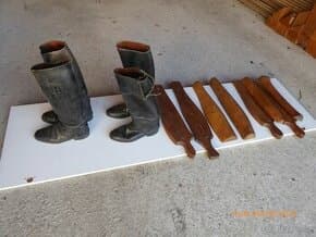 VYSOKÉ DÁMSKÉ CELOKOŽENÉ BOTY