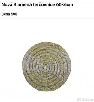 Nový slaměný terč na Lukostřelbu 60x6cm