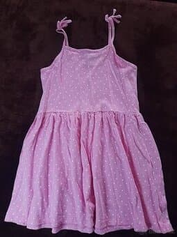 Dívčí letní šaty vel. 128,7-8 let