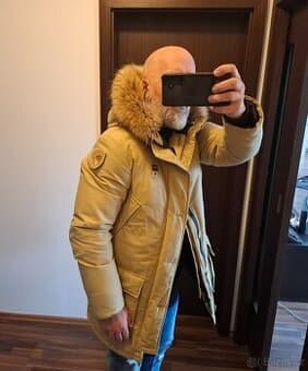 Blauer parka vel. L