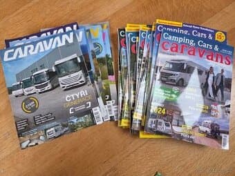 Časopisy Caravan a Camping, Cars & Caravans