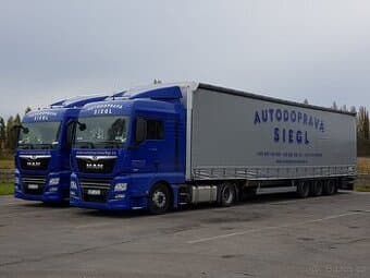 Řidič sk. C+E, VKD (Mohelnice)-spaní v autě max 1x v týdnu