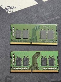 Paměti 2x8gb DDR4