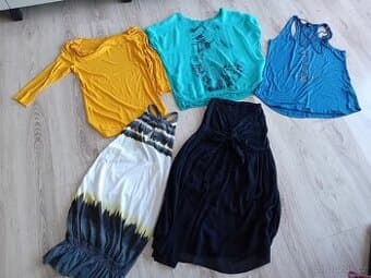 Dámské trička v. 38 vše za 90,-