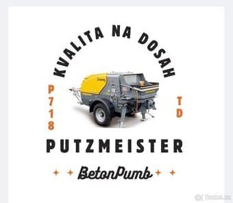 Služby betonového čerpadla Putzmeister P-718 DT