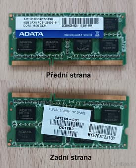 1x RAM ADATA 4GB