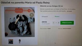 Oblečení na panenku Marii od Paola Reina Las Amigas 32cm
