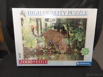 Puzzle leopard 2000/ NOVÉ