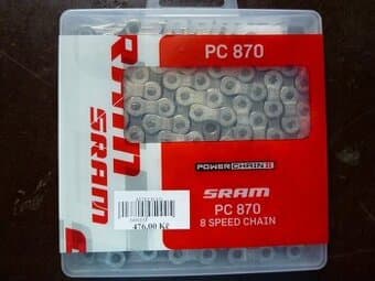 Řetěz na 8 kolečko