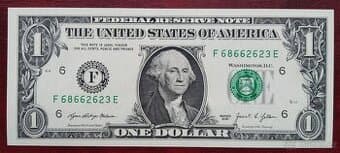 1 Dolar, USA, 2021, Unc