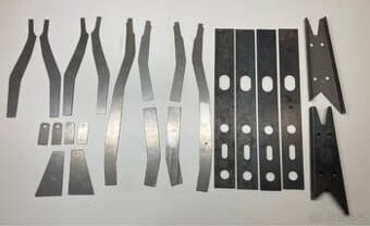 Výztuhy náprav Škoda 1000-Rapid