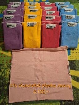 Látkové pleny a svrchní kalhotky