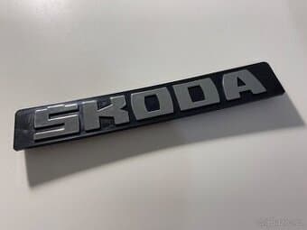 Škoda 105, 120, 130, Rapid - Nápis na přední mřížku, nový