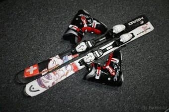 lyže Head 117 cm , lyžaky Nordica