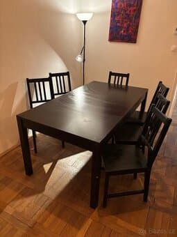 Jídelní stůl + židle Ikea
