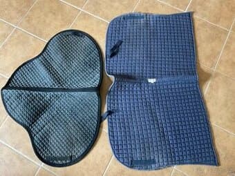 Sedlové dečky dvě