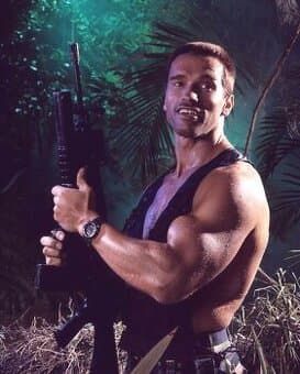 autogram Arnold Schwarzenegger koupím - téma Predator