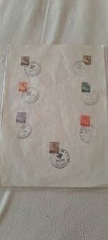 Známky s razítkem rok 1942