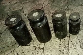 Závaží 2 , 1, 0,5 kg